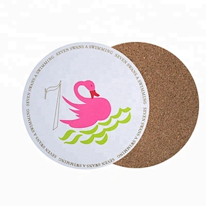 Professional customized home products anti-skid table mat round