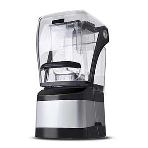 Multifunctional heavy duty large capacity commercial blender with sound cover and stainless steel blade