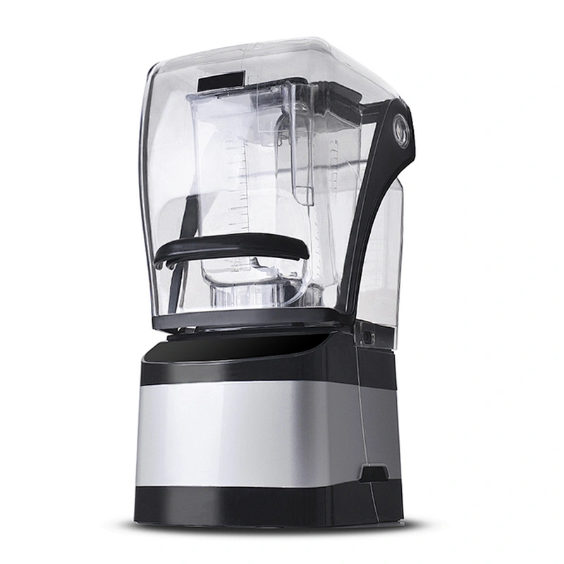 Multifunctional heavy duty large capacity commercial blender with sound cover and stainless steel blade