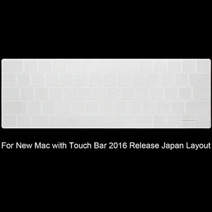TPU transparent keyboard for macbook pro cover keyboard 13 15 Touch bar keyboard protector