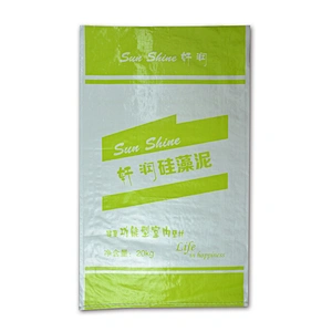 China custom printing PP woven packing cement, mortar, wall paint, putty