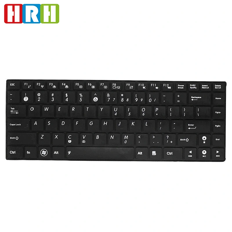 Silicone keyboard covers keyboard skins laptop keyboard cover for asus A43 A45 A45V X401 N46 U44 U44SG X43B S46 K46 k45