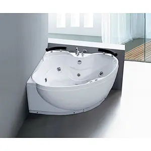 High Quality Acrylic Indoor Massage Whirlpool Hot Tub Bathtub Bathtub For Fat People