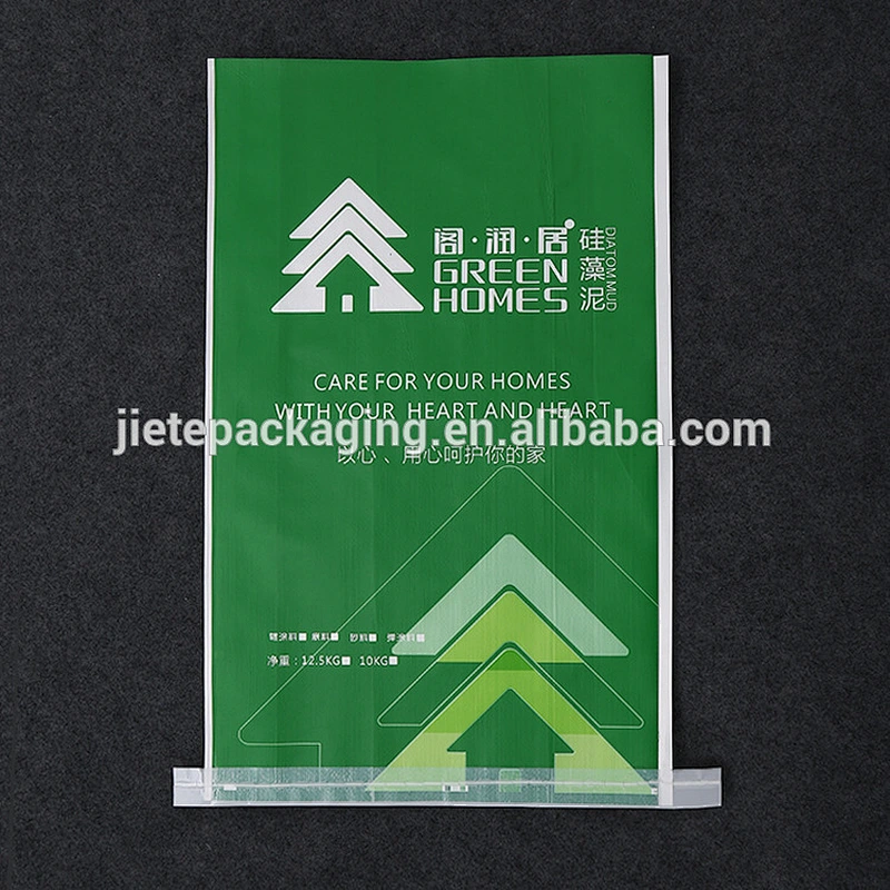 China virgin pp woven bag for putty powder coating or painting, diatom mud