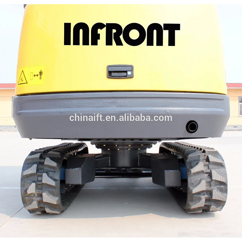 CE Mini excavator with 3-cylinder engine triple pump 0.08 square meter bucket capacity mini excavator for sale ISO