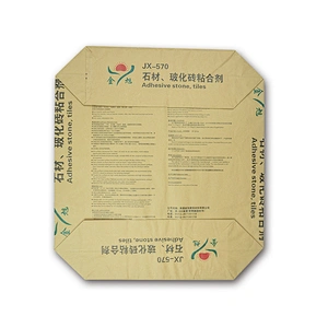 High quality 20kg50kg cement block bottom kraft paper valve bag