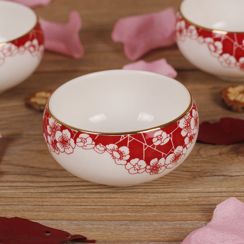 Box Packing Door Gift Tea Cup Free Sample Ceramic Tea Set China Supplier Flower Tea Pot Set