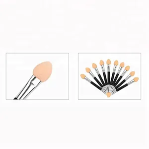 Double-end Eyeshadow Eyebrow Sponge Brush Applicator