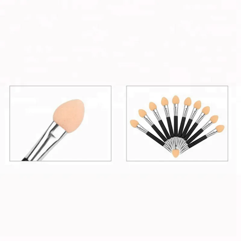Double-end Eyeshadow Eyebrow Sponge Brush Applicator