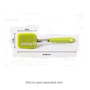Multipurpose Antibacterial silicone scrubber with handle for Dishwashing
