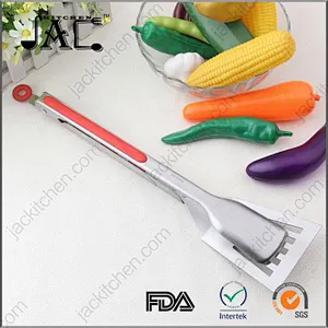 Industrial Stainless Steel Pp Salad And Ice Tongs