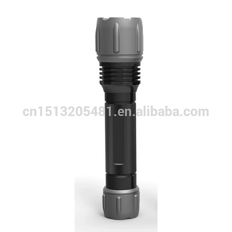2016 Hot sale 9M drop test passed 2D Aluminium strong torch led flashlight