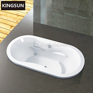 Low Price Free Standing Fiber Glass Australian Narrow Bathtub