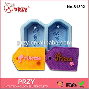 S1392 PRZY High quality handmade silicone soap mold