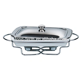 L4017A Hot Sales Ceramic Chafing Dish With Stainless Steel Lid