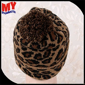 Cool Fashion Adults Striped Crochet Knitted Winter Hats