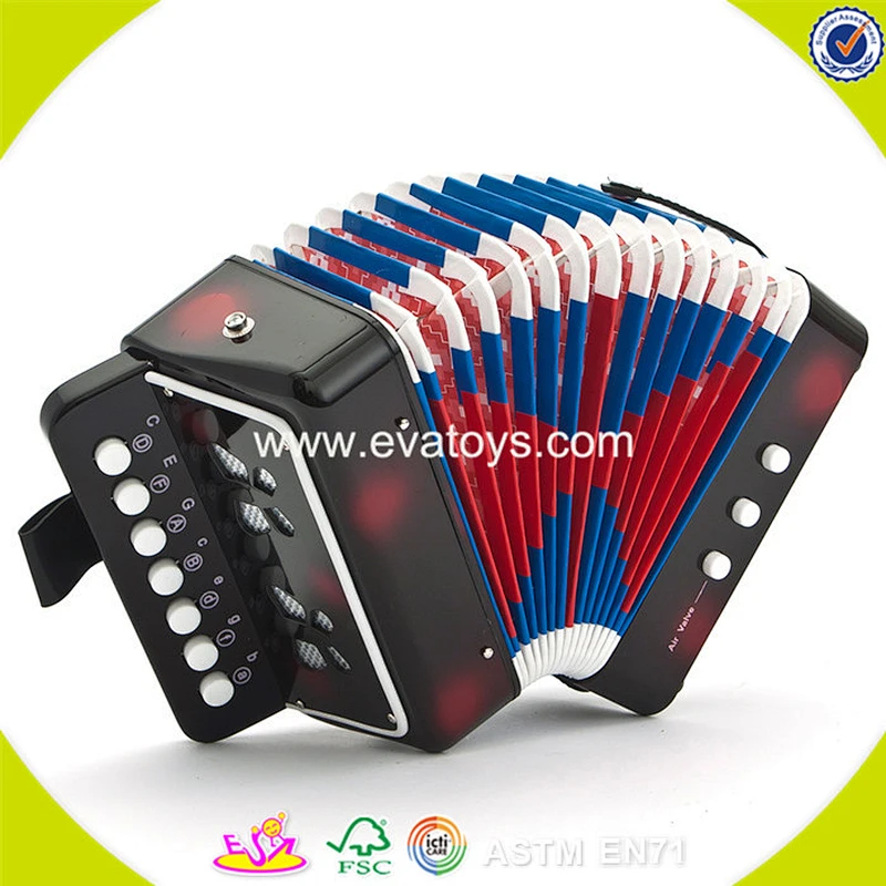 wholesale hottest sale design children wooden accordion cheap children wooden accordion W07K006B