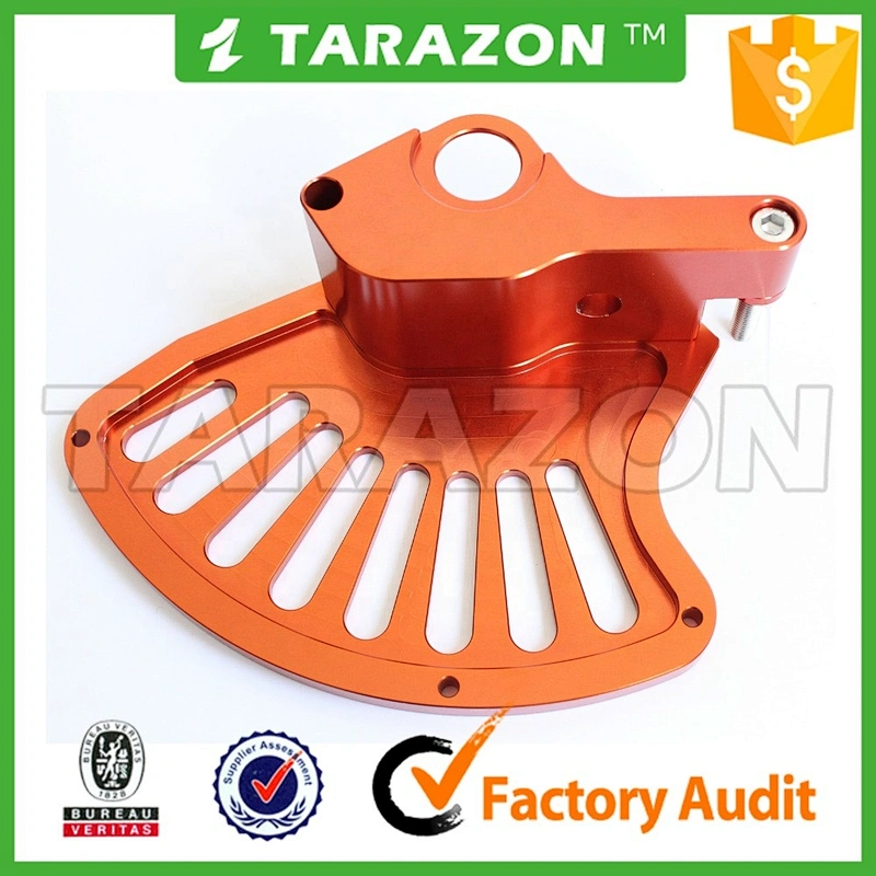motorcycle spare parts front disc guard for ktm orange