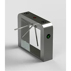 Electronic Tripod Turnstile Gate , Card Controlled Turnstile Entrance Gates