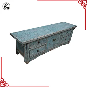 chinese antique reproduction distressed shabby chic buffet furniture