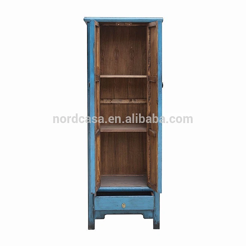 Chinese recycled wood asian furniture colorful wholesale antique wood furniture Wardrobe