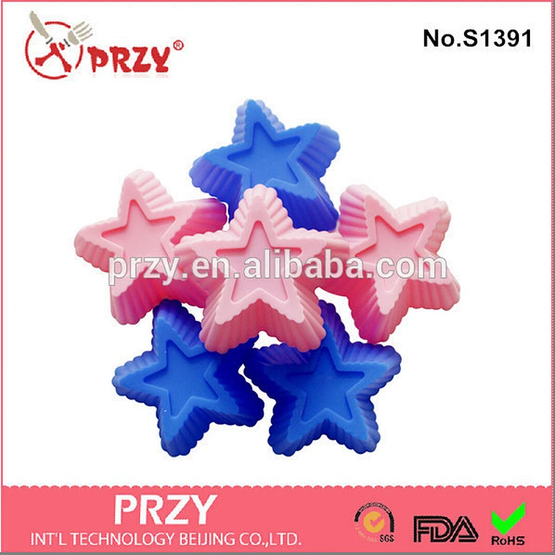 Handmade soap making star silicone soap mold