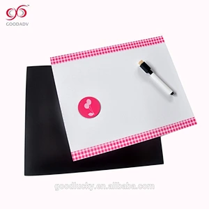 Flexible Kitchen Fridge Magnet Writing Whiteboard with marker pen