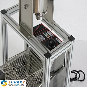 2018 new type and world popular churros cart waffle maker shapes making machine with low price
