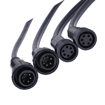 IP68 2pin/3pin/4pin/5pin/6pin/7pin/8pin Electric Plug Male To Female Led Pvc Waterproof Connector