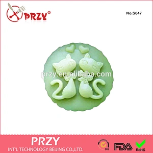 pr047 przy Handmade couple fox soapmolds
