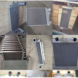 excavator spare parts high quality heavy equipments radiators  for sale