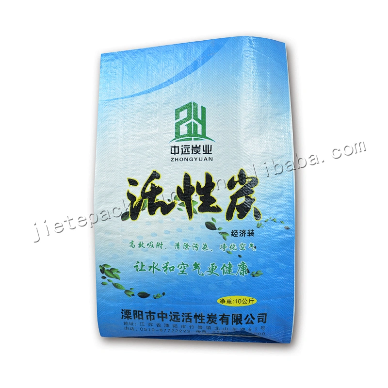 Industrial use 10kg plastic absorbing moisture/ odor active carbon packaging bag charcoal bag