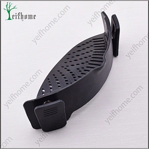 Silicon Clip-On Snap Pan Strainer Set For Draining Excess Liquid Clip Colander