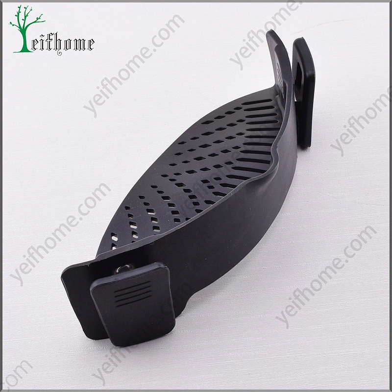 Silicon Clip-On Snap Pan Strainer Set For Draining Excess Liquid Clip Colander