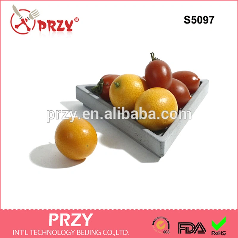 S5097 triangle Cast Concrete silicone mold Geometric Mold food grade silicone mold