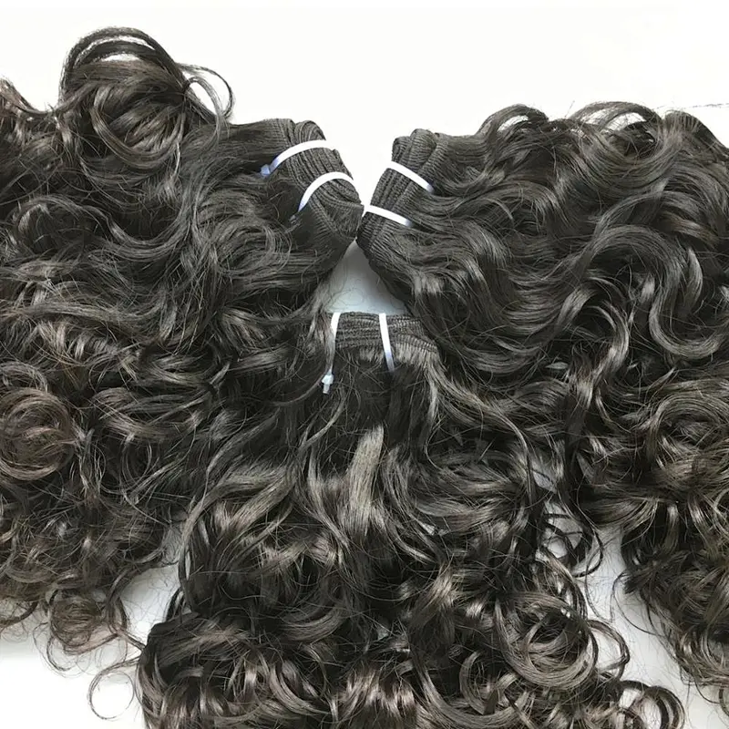 The most popular style soft 10 inch deep wave brazilian hair brazilian human hair bundles