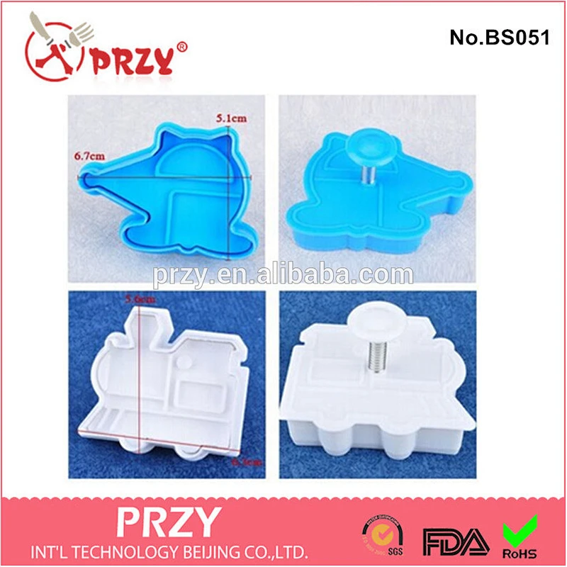 Fondant cake decorating tools , cookie cutter embossed