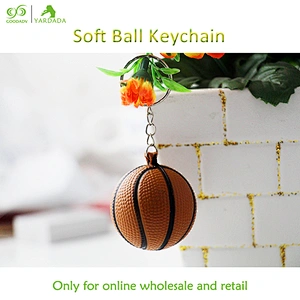Car ornament pu club gift basketball lover wallet children toy keychain