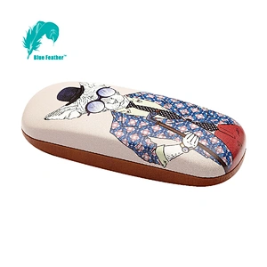 Chic Animal Gentlemanly Figures Glasses Case for Children