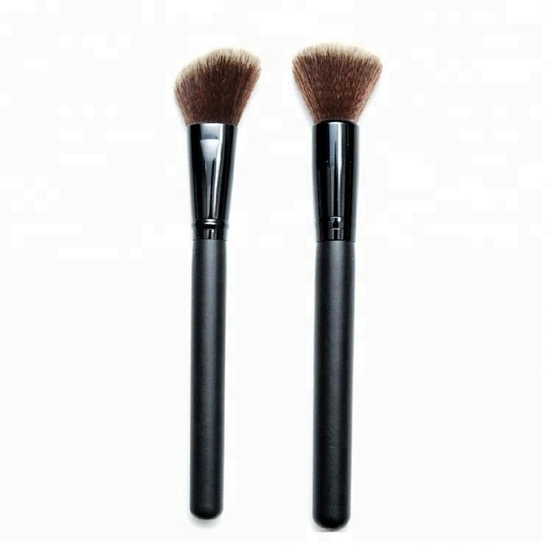 2pcs Private Label Custom Hair Foundation Makeup Brush Set Your Own Brand Name