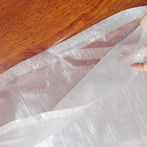Durable plastic pouch pp woven metal pipe packaging bag