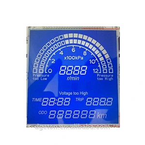 High quality 7 segment Custom OEM meter LCD display for water heater