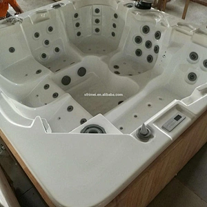 Chinese outdoor free sex swimming pool hot tub combo for 6~12 person hot tub