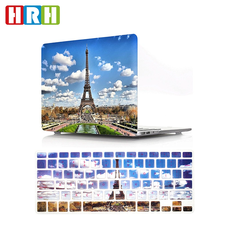 2 in 1 Silicone Keyboard Cover and Eco-friendly Laptop Case For macbook case silicon for macbook 12 inch case