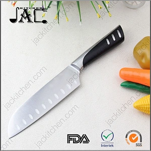 Yangjiang Kitchen Chef Knife ABS Handle High Quality Sharp Santoku Knife