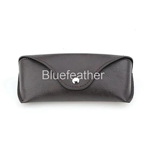 Men's PU Leather Semi-hard Sunglasses Case
