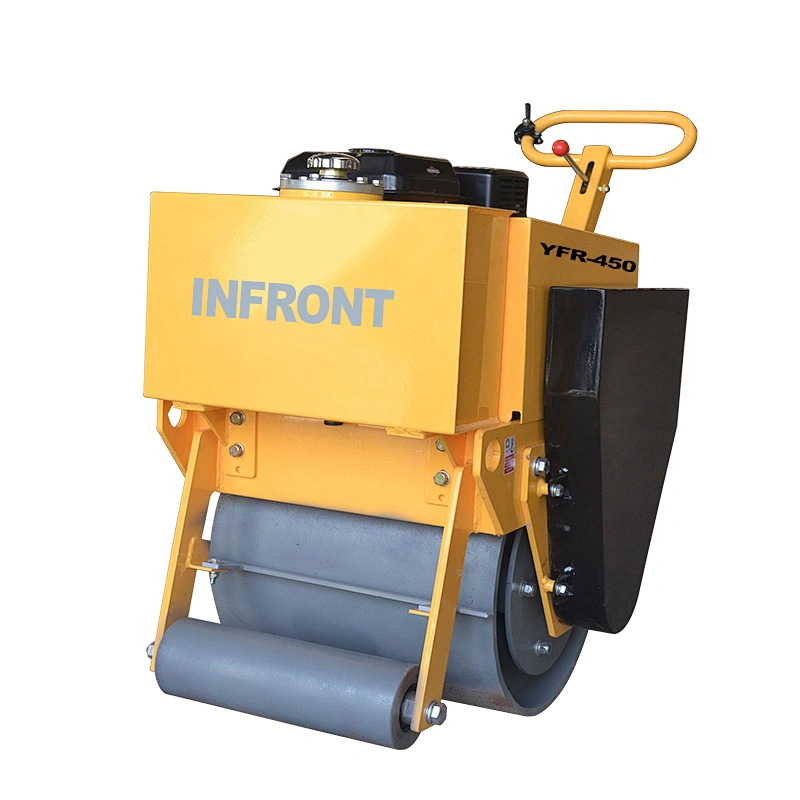 2018 new walk behind single drum road roller