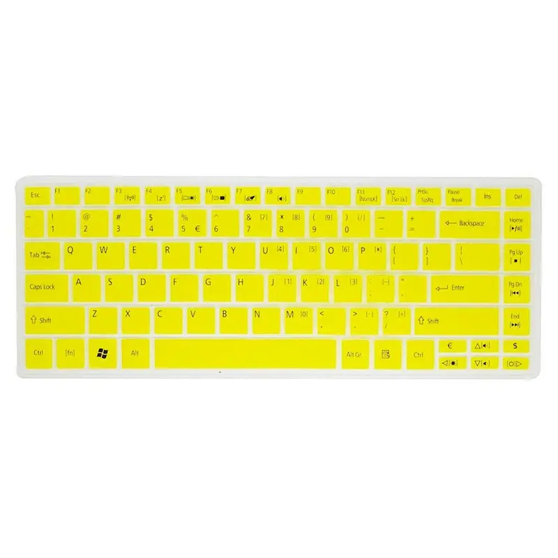 waterproof keyboard protector the silicone skin keyboard covers keyboard skins for ACER E1-471G,E1-431,E1-421