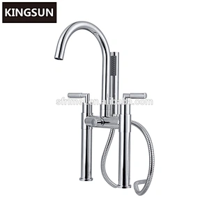 Watermark approved double lever bathroom shower mixer bath with faucet parts