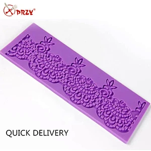 baking mat silicone fondant lace mold for cake decoration